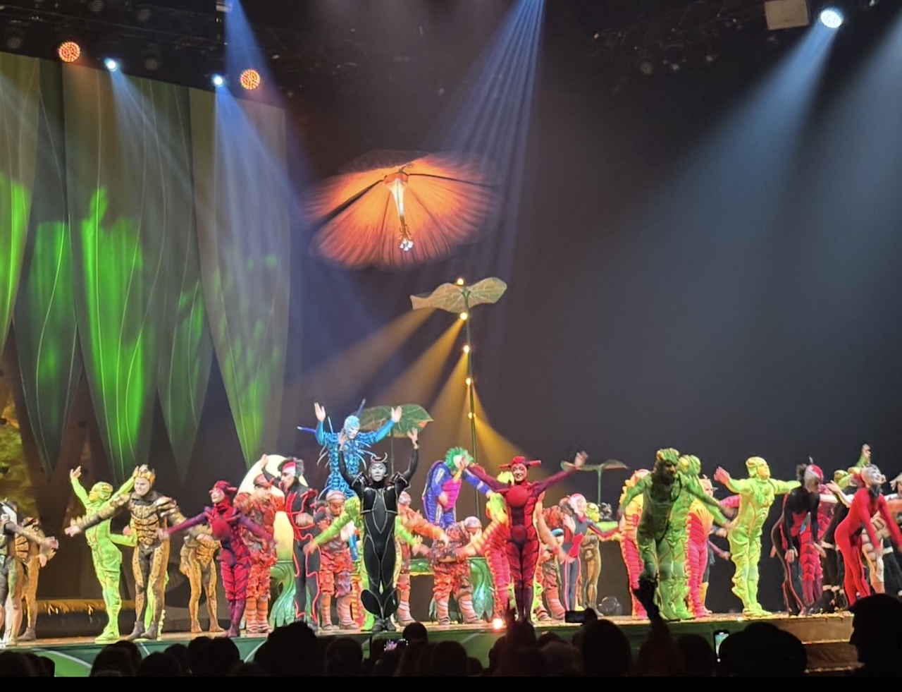 Cirque du Soleil performance in Lisbon as a planned solo date experience